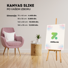 Slike po izboru dimenzija 75х40, 95х55, 95х95, 140х80, 160х95